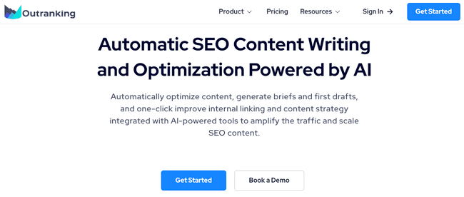 Outranking redactor de contenidos seo con IA