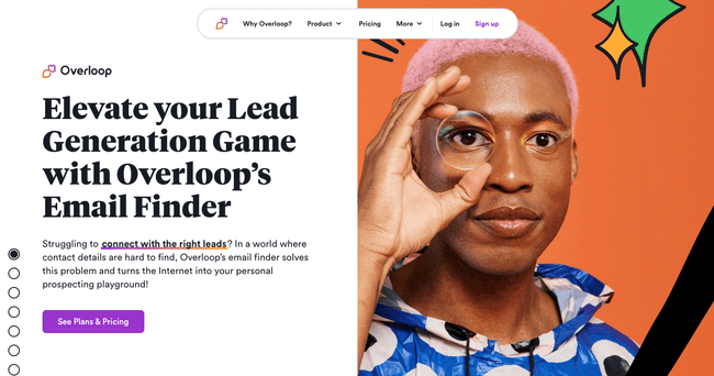 Overloop bulk email finder