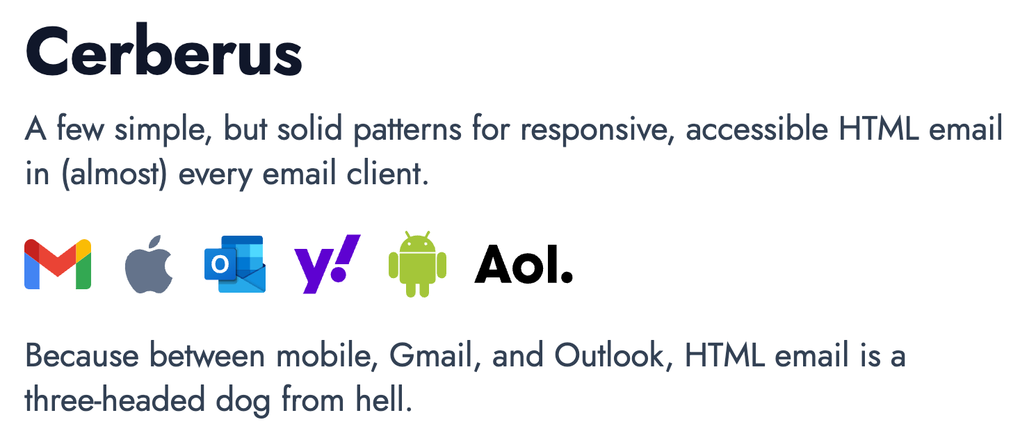 Patrons d_emails réactifs précodés 