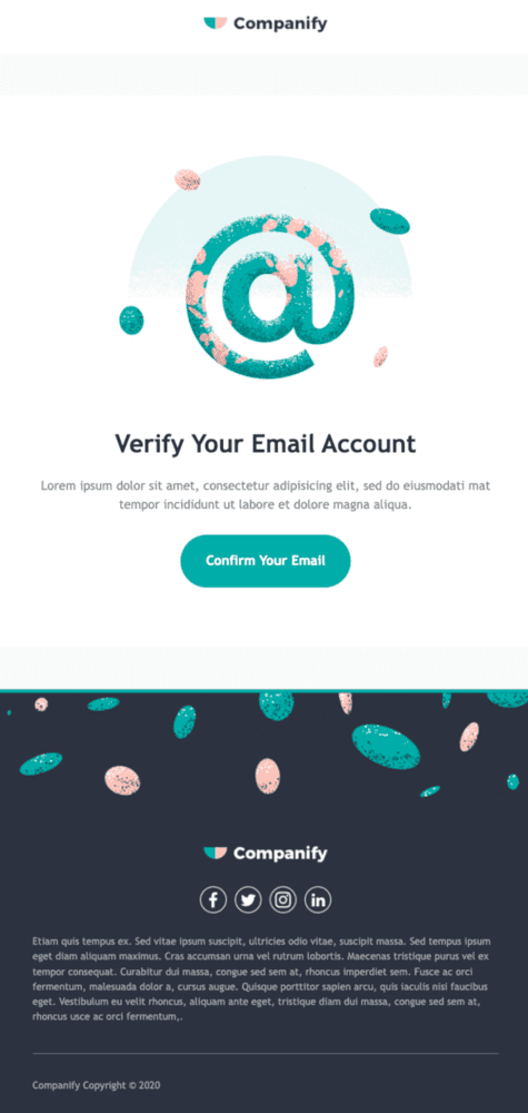 plantillas de correo electrónico transaccional gratuitas