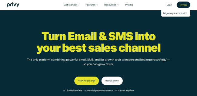 Privy lead generation for ecommerce