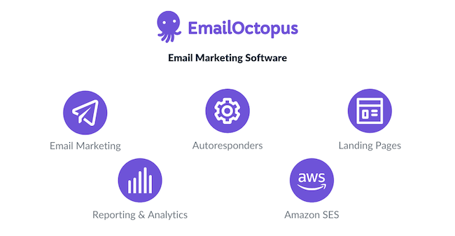 Reseña de EmailOctopus- funciones más importantes