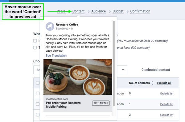 Revue de sendinblue social facebook ads