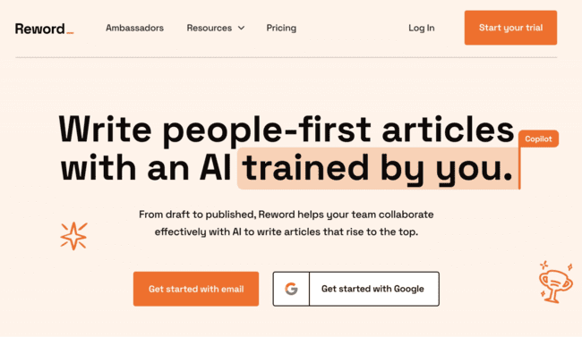 Reword on-brand content generation