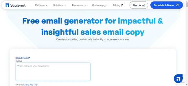 Scalenut AI content generator and SEO optimization tool