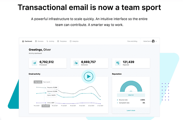 Servidor smtp Mailersend