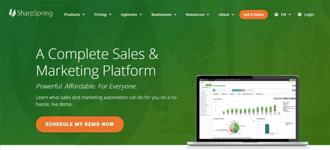 Sharpspring alternativa à Hubspot