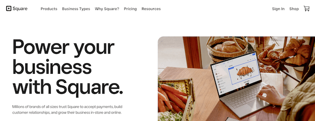 Square best for eCommerce personalization