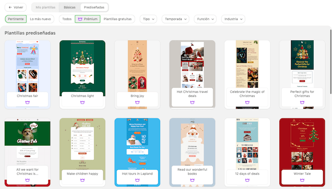 Stripo plantillas de correos