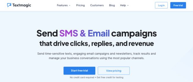 TextMagic SMS marketing platform review