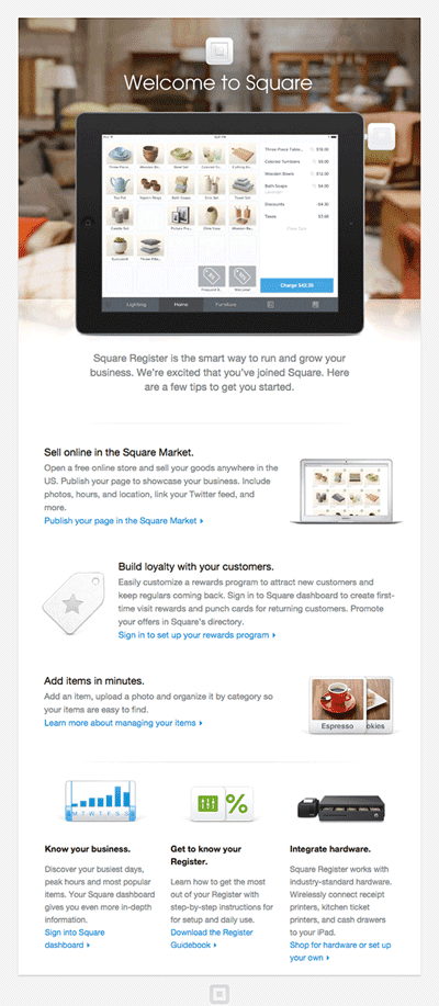 welcome email series for financial services and banks
