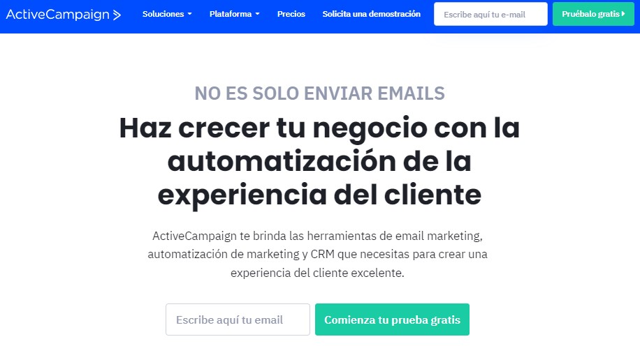 active campaign crm herramienta
