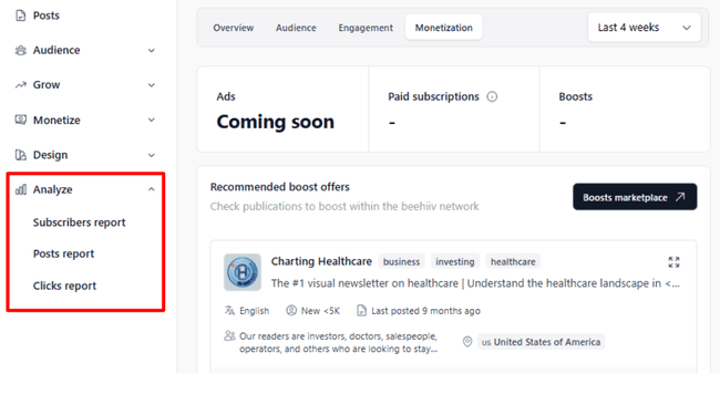 análisis 3D de beehiiv