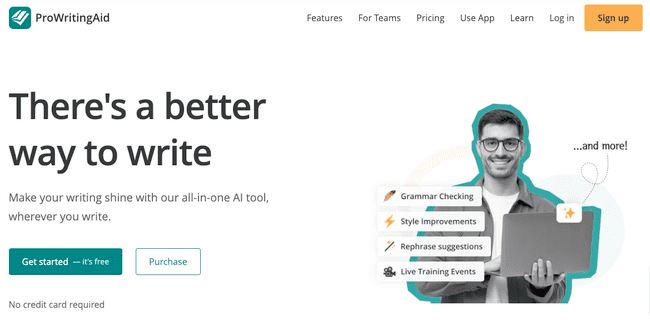 asistente de escritura ProWritingAid AI
