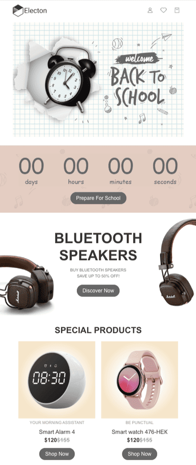 back to school newsletter template