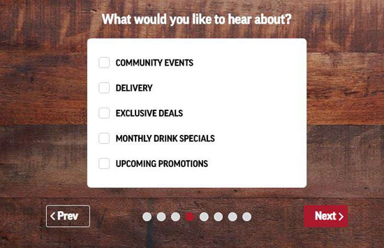 content preferences email subscription