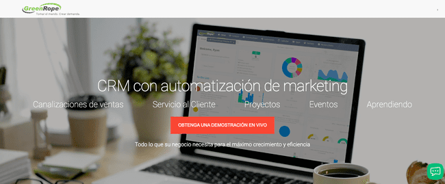 crm SaaS de marca blanca