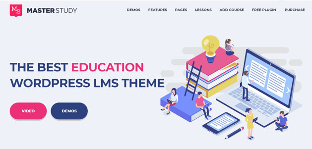 education wordpress course software