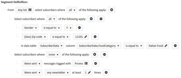 email segment definition