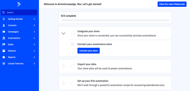 empezando con ActiveCampaign