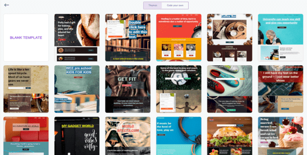 Engagebay review landing page templates