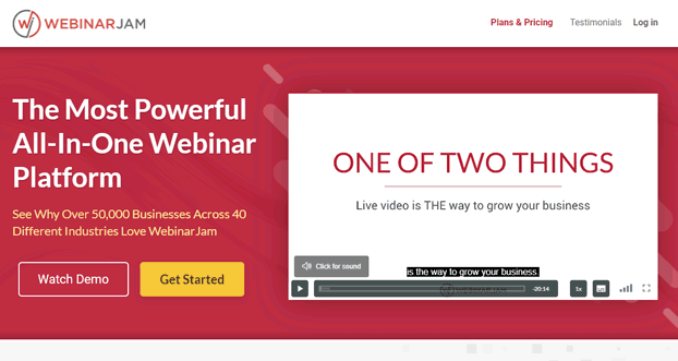 evergreen webinar software webinarjam