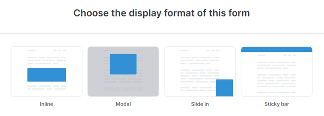 formulario opt in de Kit