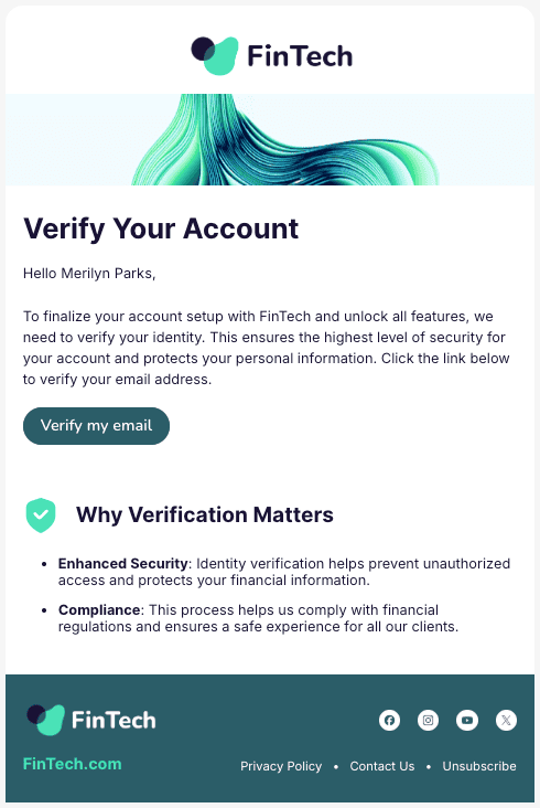 free transactional email template