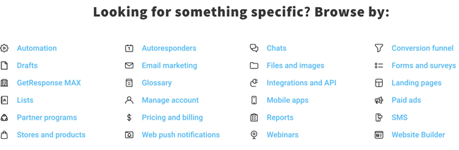 getresponse hulpcentrum