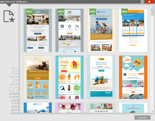 Mail Styler 2 plantillas para correos