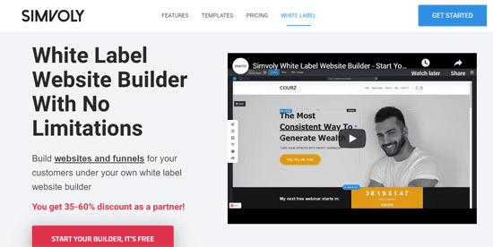 melhores construtores de sites de marca branca