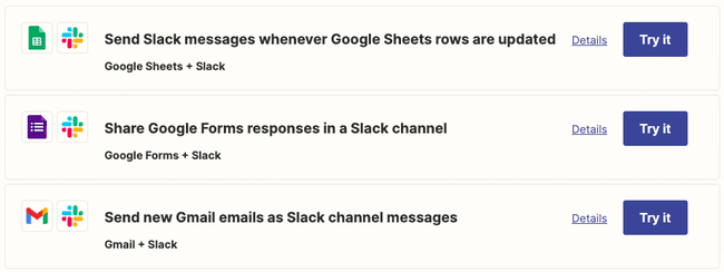 obtener notificaciones y recordatorios en Slack utilizando Zapier Zaps
