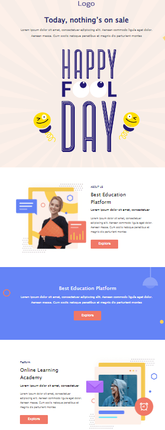 plantilla de boletín escolar de próximos eventos