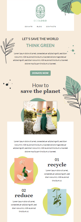 plantilla de boletín escolar visualmente atractivo