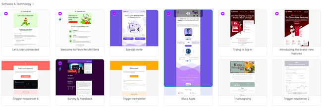 plantillas gratuitas de email para saas