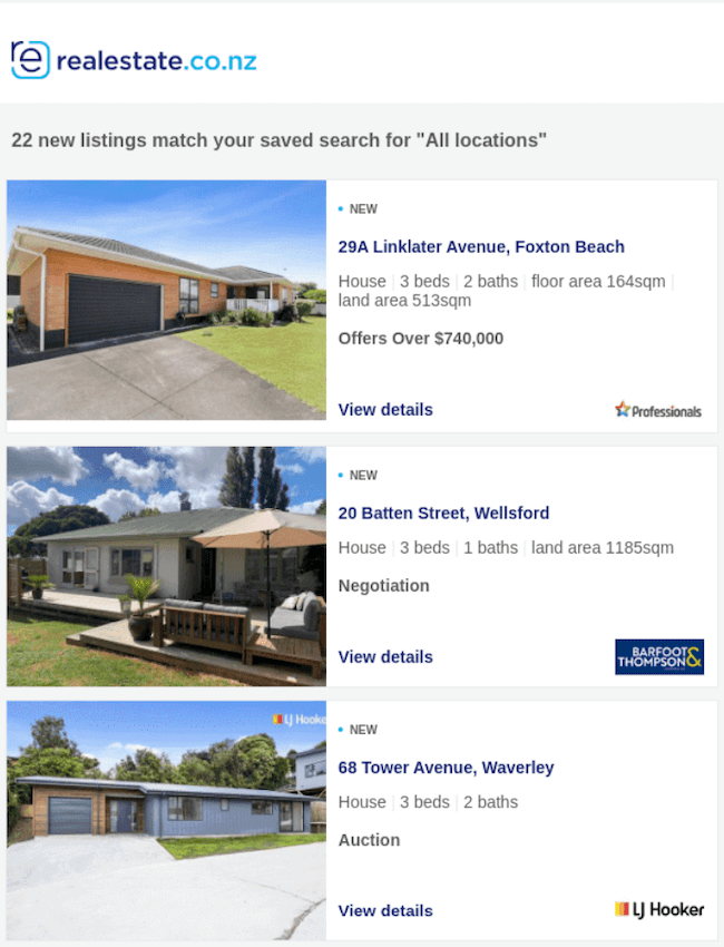 realestate.co.nz property alerts