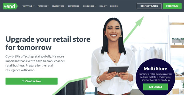retail POS software system vend