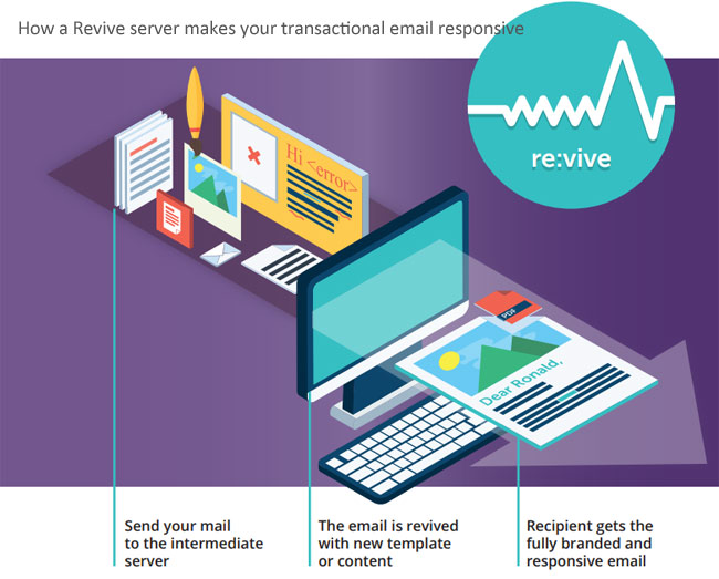 revive transactional email responsive