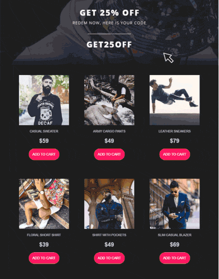 seguimiento de clientes de email en Moosend