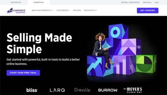 selling made simple by BigCommerce