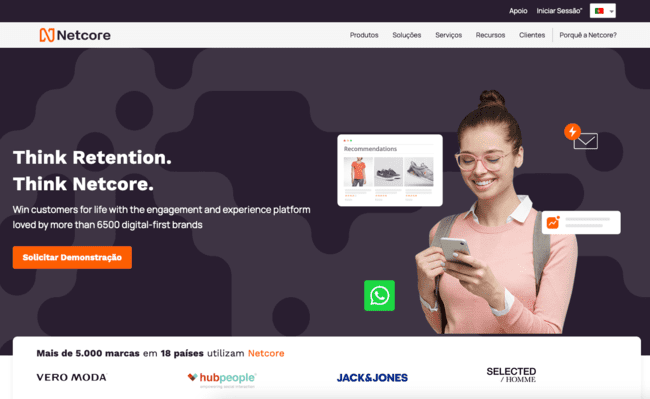 servidor SMTP Netcore