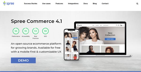 spree commerce vs magento