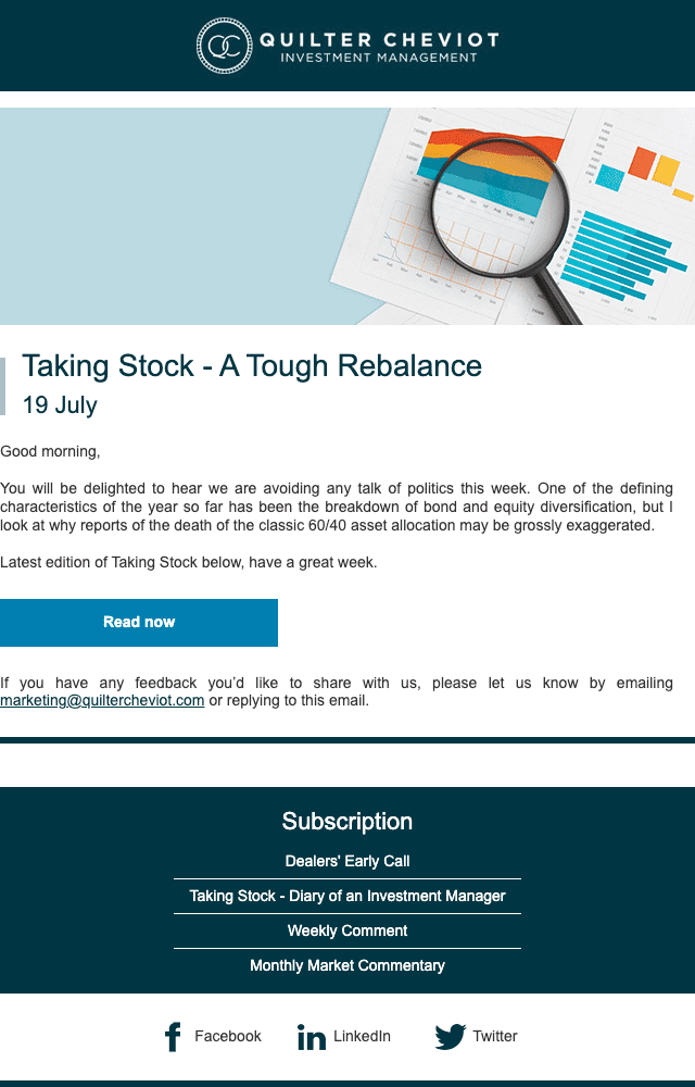 stock market newsletter
