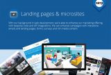 Microsites and landing pages