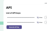 Bouncer email verification API keys set up