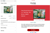 Brevo email editor content editing options