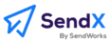 SendX logo email marketing software