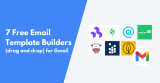 7 Free Email Template Builders (drag and drop) for Gmail