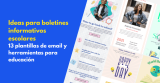 Ideas para boletines informativos escolares: 13 plantillas de email y herramientas para educación
